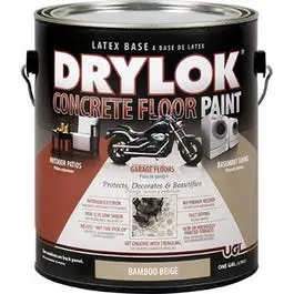 Bamboo Beige Concrete Floor Paint – 1-Gallon Can 1