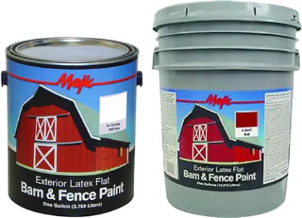 Barn Red Flat Latex Paint – Exterior/Interior Use 1