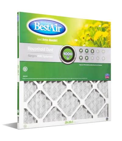 Bestair B1-2020-8-12 Pleated Furnace Filter – Merv 8 Efficiency 1