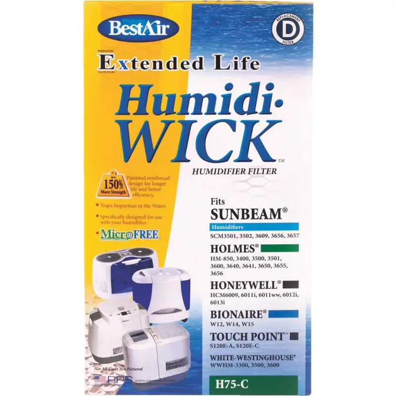Bestair H75 Extended-Life Humidifier Wick Filter – Humidi-Wick Replacement 1
