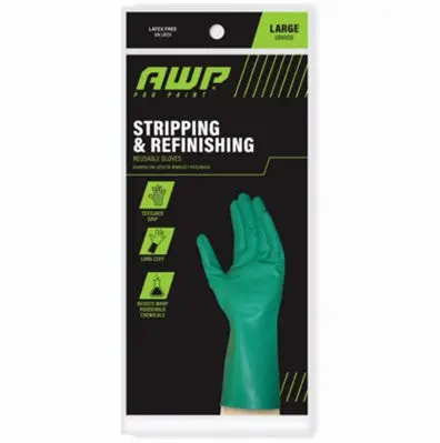 Big Time Awp Heavy-Duty Nitrile Gloves For Painting & Stripping 1