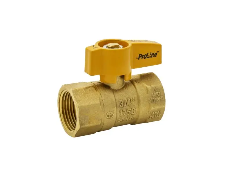Bk Brass Gas Shut-Off Valve – 3/4-Inch Fip X 3/4-Inch Fip, Csa-Certified 1