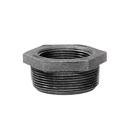 B&K Galvanized Hex Bushing – 2-Inch X 1/2-Inch, 150# Malleable Iron 1