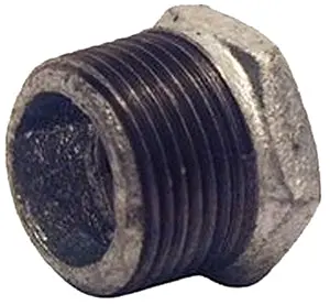 Black 1" X 1/2" Bushing – Rigid Conduit Fitting 1