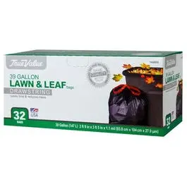 Black 39-Gallon Yard Waste Bags – 32-Count Value Pack 1