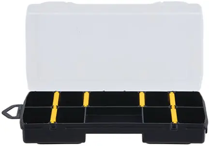 Black And Yellow Compact Organizer (4.5" × 8.25") 1