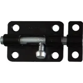 Black Door Barrel Bolt – 3-Inch Compact Size 1