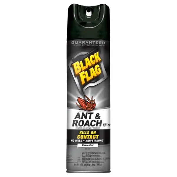 Black Flag Ant & Roach Killer Spray – Unscented Indoor Pest Control Formula 1