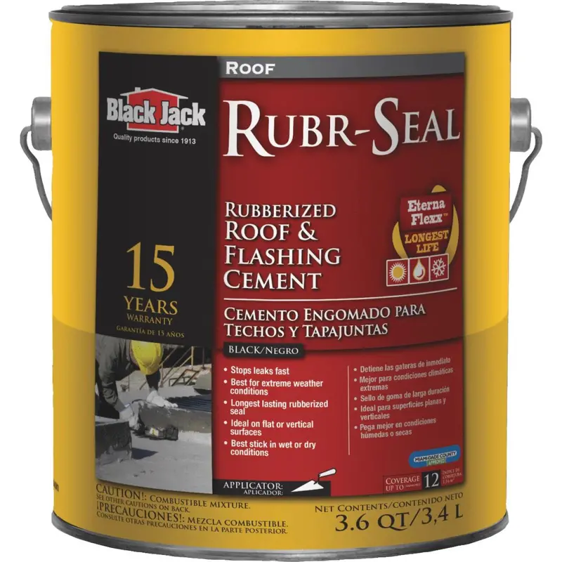 Black Jack Rubr-Seal 15-Year Roof & Flashing Cement (1 Gal) 1