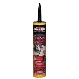 Black Jack Rubr-Seal Flashing Cement (10.1 Oz, Weatherproof Sealant) 1