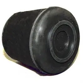 Black Rubber Furniture Leg Tip – 1-Inch Diameter, 4-Pack 1