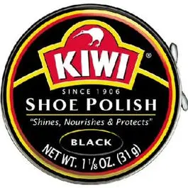 Black Shoe Polish Paste – Premium Conditioning Formula, 1.125 Oz 1