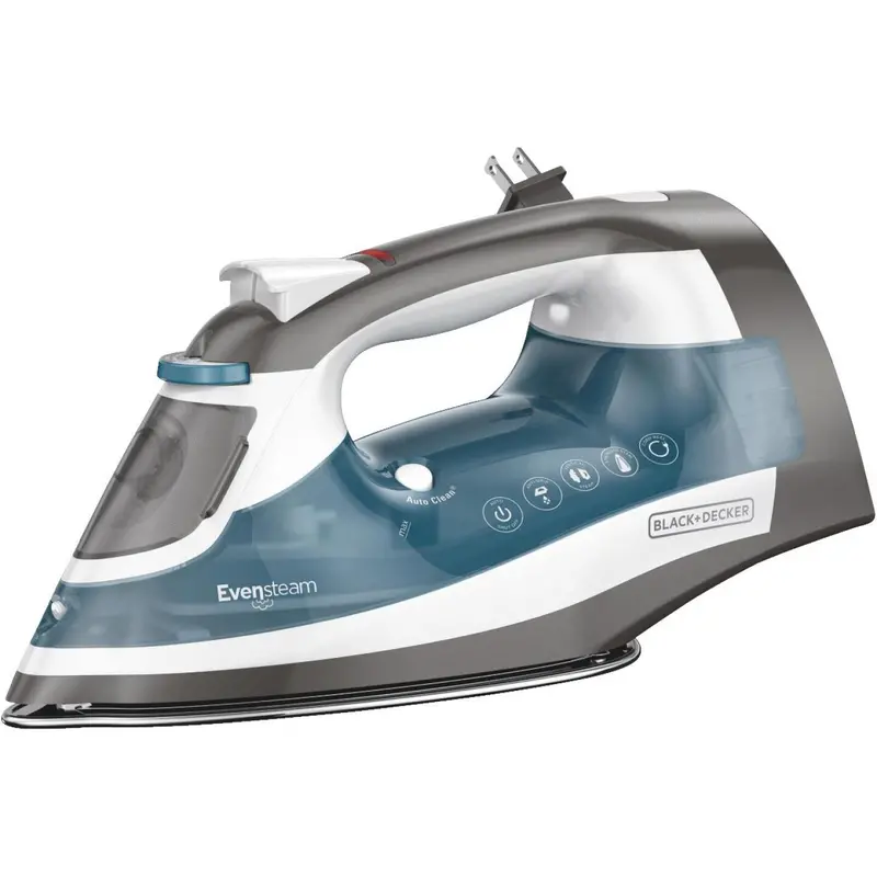 Black+Decker Xpress Steam Iron With Built-In Cord Rewind System 1