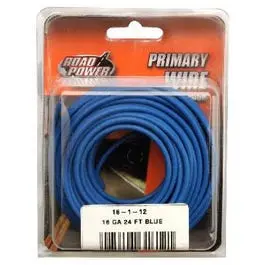 Blue 16-Gauge Primary Wire – 24-Foot Spool 1
