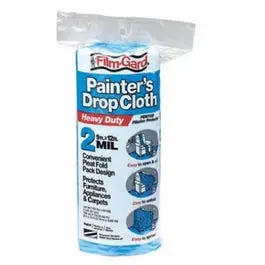 Blue 2-Mil Heavy-Duty Plastic Drop Cloth – 9 Ft X 12 Ft 1