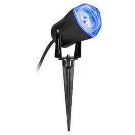 Blue Led Outdoor Spotlight – Weather-Resistant Adjustable Flood Light 1
