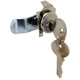 Bommer Mailbox Lock Replacement Kit – Nickel-Plated, Includes Two Keys 1