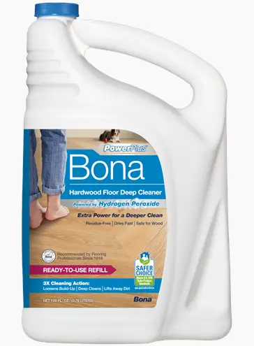 Bona Powerplus Hardwood Floor Deep Cleaner Refill – Concentrated Formula 1