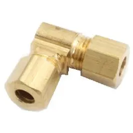 Brass 90-Degree Compression Elbow Fitting – 5/8-Inch Size 1