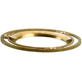 Brass Closet Flange With 4-Inch Diameter For Toilet Installation 1