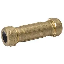 Brass Compression Repair Coupling – 3/4-Inch For Leak-Free Pipe Fixes 1
