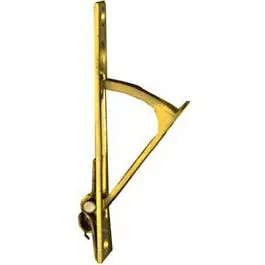 Brass Door Edge Pull – Classic Surface-Mount Hardware 1