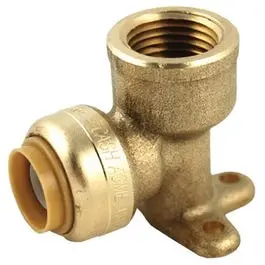 Brass Drop Ear Elbow Fitting – 3/4 Inch Female Iron Pipe Thread (Fip) 1