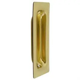 Brass Flush-Mount Door Pull – 3.25-Inch X 1-3/8-Inch Low-Profile Design 1