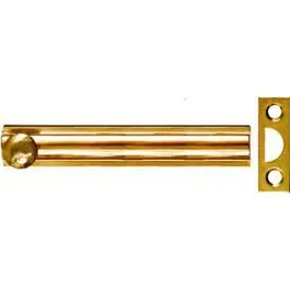 Brass Surface-Mount Door Bolt – 4-Inch Heavy-Duty Security Latch 1
