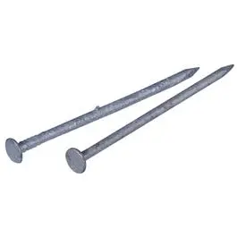 Bright Galvanized Spike Nails – 5 Lb Box, 3/8" Diameter × 10" Length 1