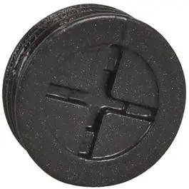 Bronze 1/2" Threaded Closure Plugs (3-Pack) 1
