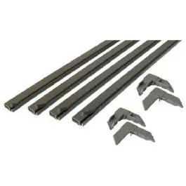 Bronze-Finish Custom-Fit Screen Kit – 60-Inch Square Frame 1
