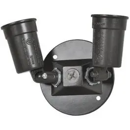 Bronze Weatherproof Dual Lampholder – Outdoor Rated 1