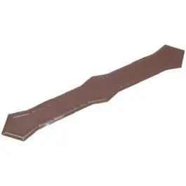 Brown Aluminum Gutter Downspout Strap – Fits 2"×3" & 3"×4" Pipes 1