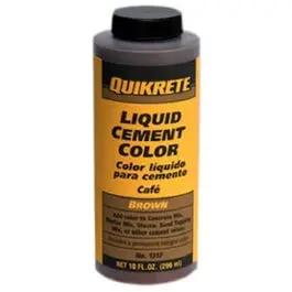 Brown Liquid Cement Colorant – 10-Ounce Bottle 1