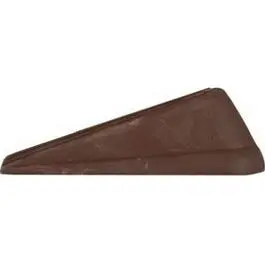 Brown Rubber Wedge Door Stop – 2-Pack 1