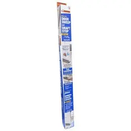 Brown Slide-On Door Sweep And Draft Stopper (36 Inches) 1