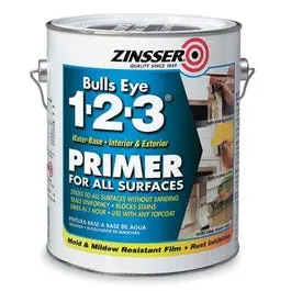 Bulls-Eye 1-2-3 Primer, Sealer & Stain Killer – 1-Gallon Container 1