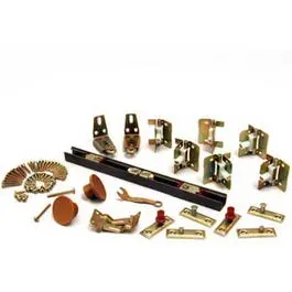 Bypass Sliding Door Hardware Kit – Adjustable 1-1/8 To 1-3/8-Inch, 3-Foot Length 1