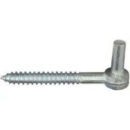 ½″ × 4″ Zinc-Plated Screw Gate Hook With Swivel Eye 1