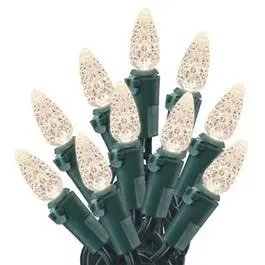 C3 Led Holiday Light Set – Warm White, 70-Light Strand 1