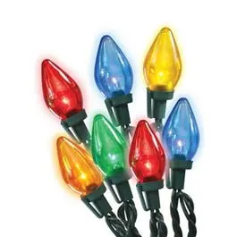 C7 Led Christmas Light Bulb Replacement – Multi-Color, 5-Pack 1