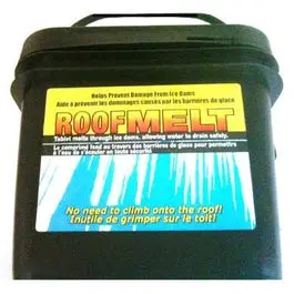 Calcium Chloride Ice Dam Melter – 60-Puck Pack For Roof And Gutter Use 1