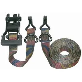 Camo-Print Ratchet Tie-Down Straps – 1.25" X 16', 2-Pack 1