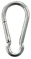 Campbell #2450 Steel Spring Snap Link – 1/4" Zinc-Plated 1
