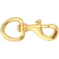 Campbell Bronze Swivel Round Eye Bolt Snap, 5/8-Inch, Model #225B 1