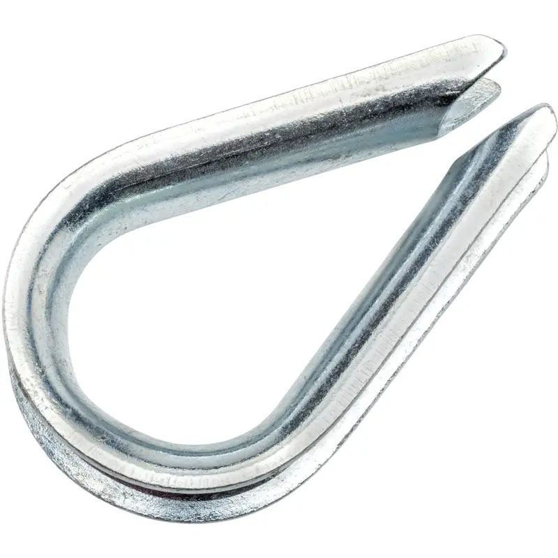 Campbell Galvanized Wire Rope Thimble – 5/16-Inch Diameter 1