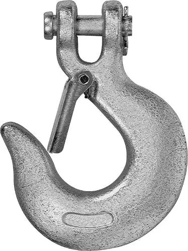 Campbell Grade 43 Clevis Slip Hook With Latch – Zinc-Plated Steel 1