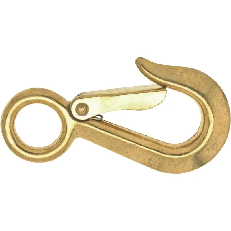Campbell Snap Hook With Round Eye – 4-1/16" Heavy-Duty Steel Hook 1
