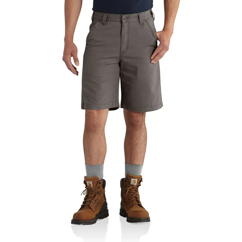 Carhartt Rugged Flex® Relaxed-Fit Canvas Work Shorts For Durability And Mobility 1